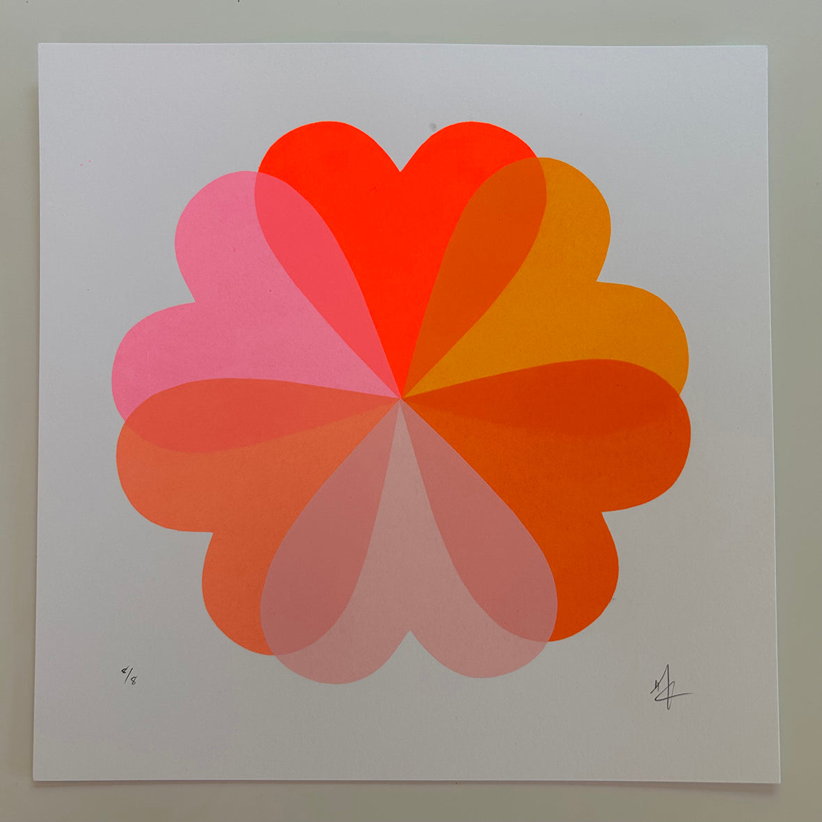Small Hearts and Flowers | Orange Blossom | NEW