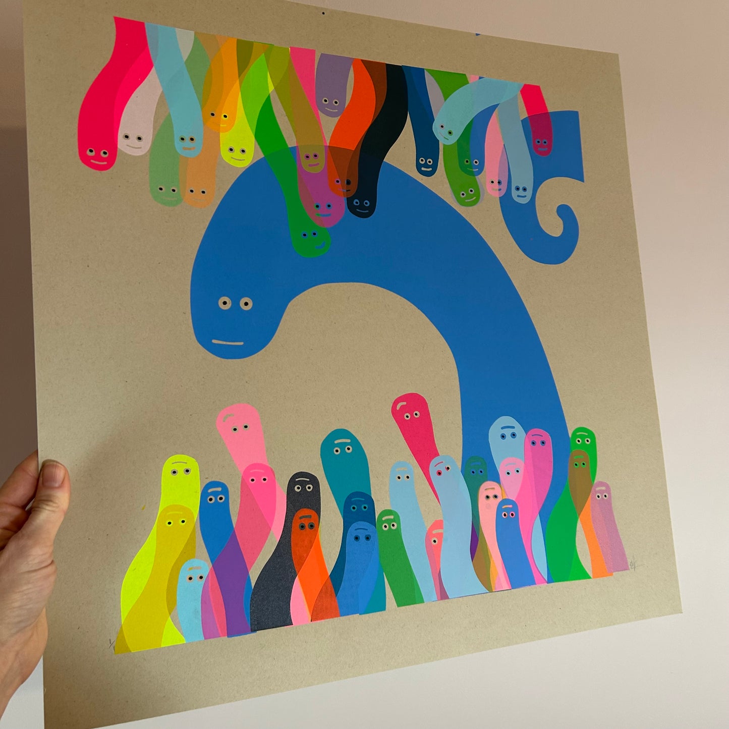 Mama Worm (1) | Screen Print