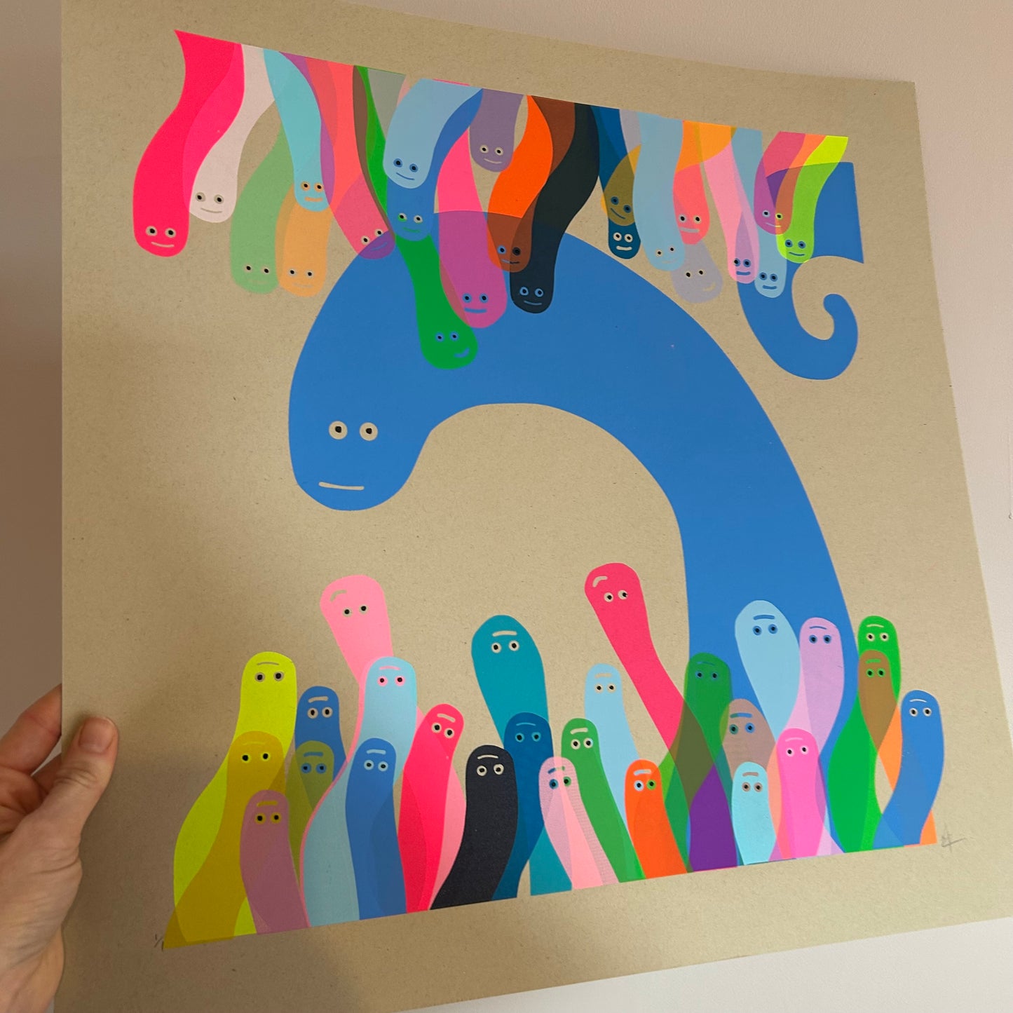 Mama Worm (10) | Screen Print