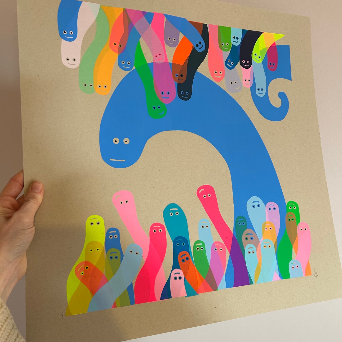 Mama Worm (7) | Screen Print