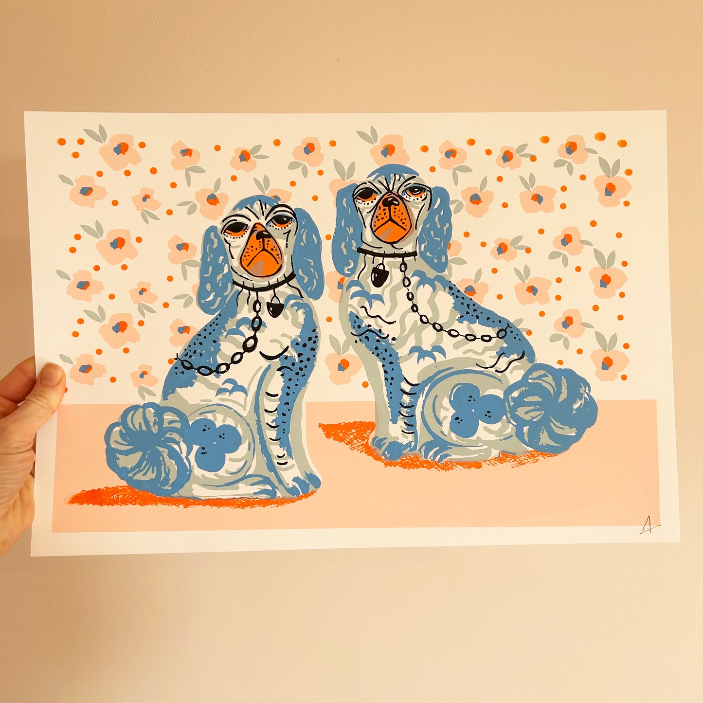 China Dogs | Screen Print