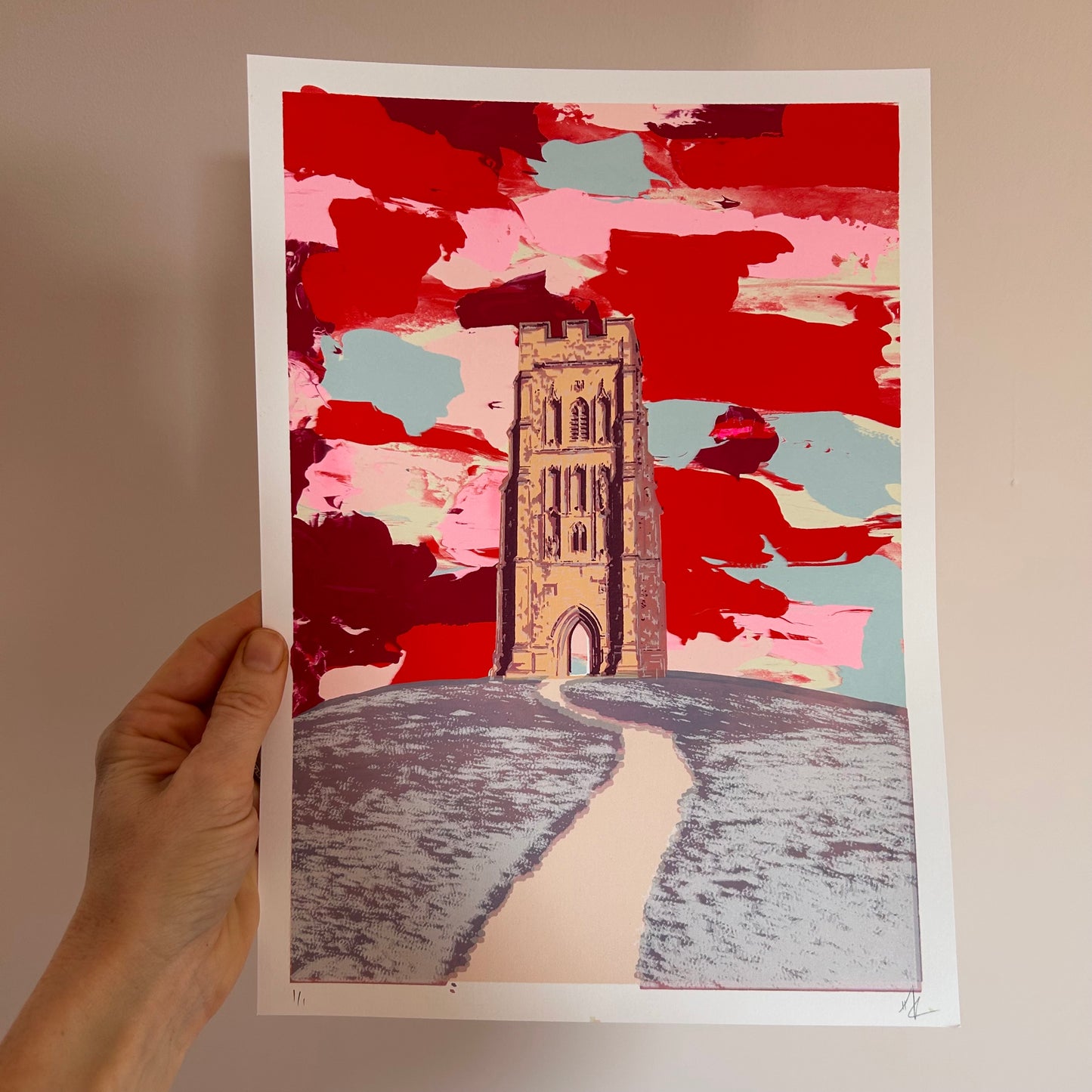 Glastonbury Tor | Various 1/1 Screen Prints