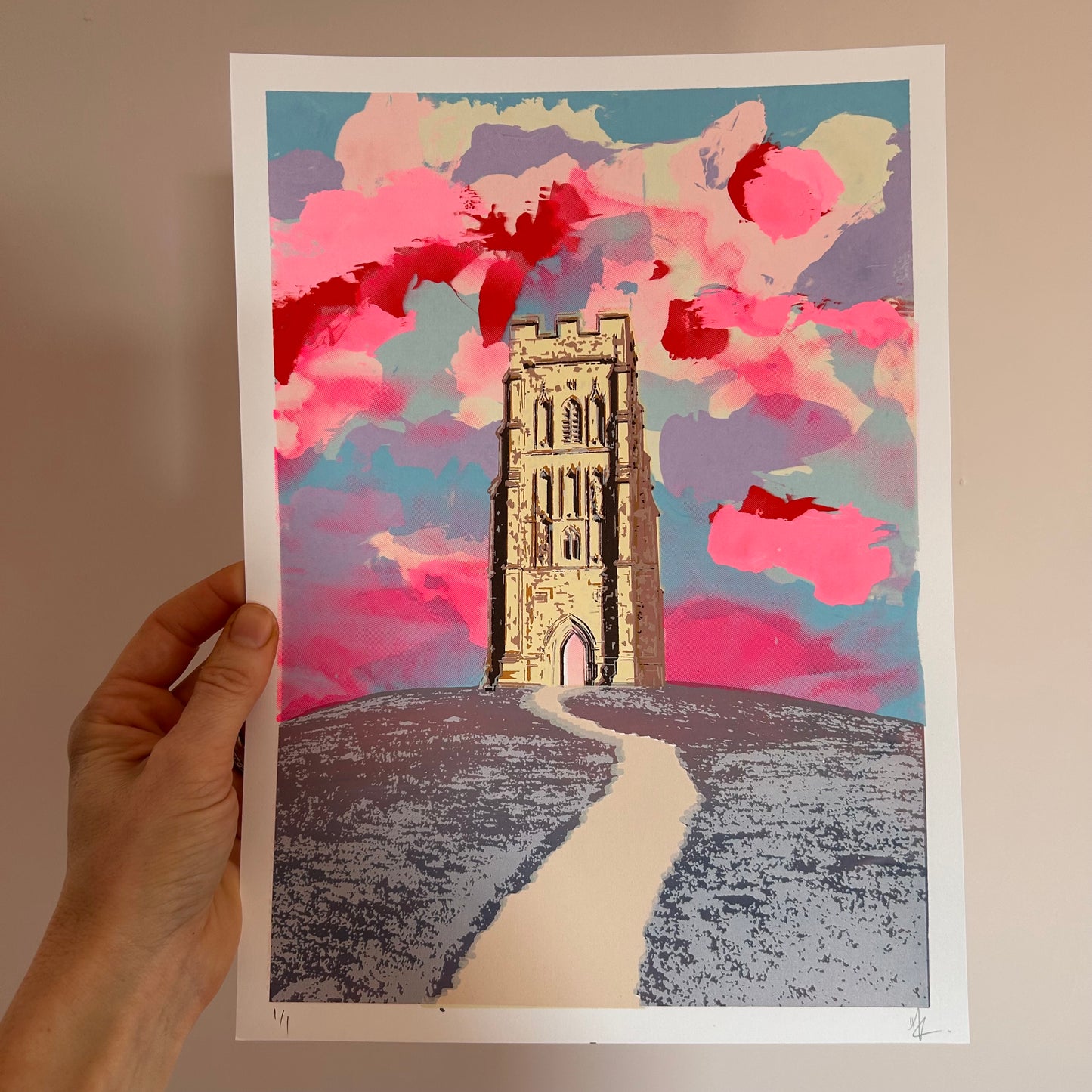Glastonbury Tor | Various 1/1 Screen Prints