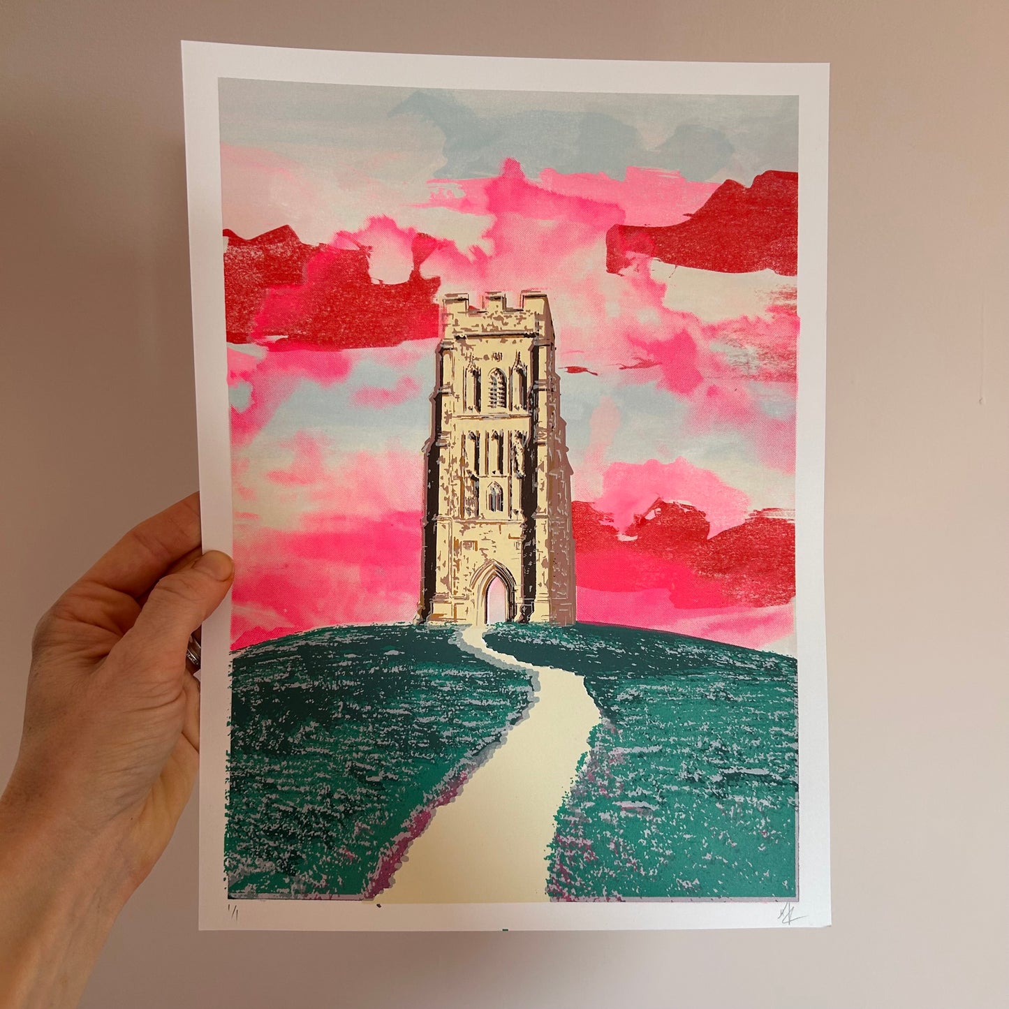 Glastonbury Tor | Various 1/1 Screen Prints