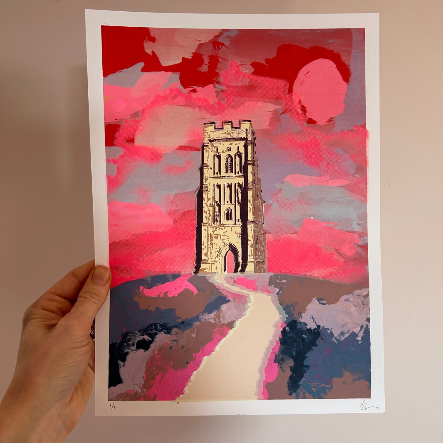 Glastonbury Tor | Various 1/1 Screen Prints