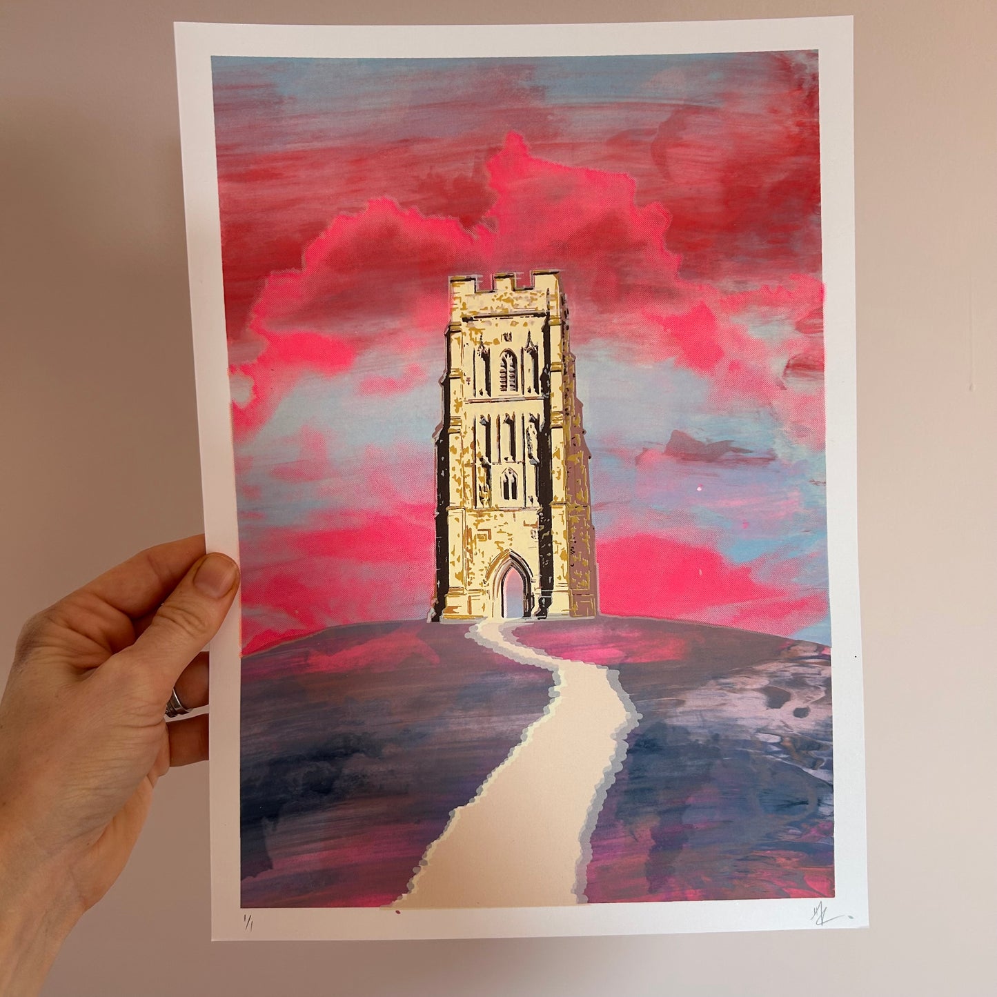 Glastonbury Tor | Various 1/1 Screen Prints