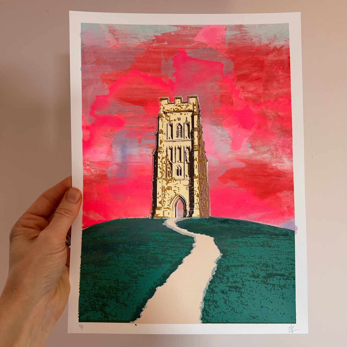 Glastonbury Tor | Various 1/1 Screen Prints