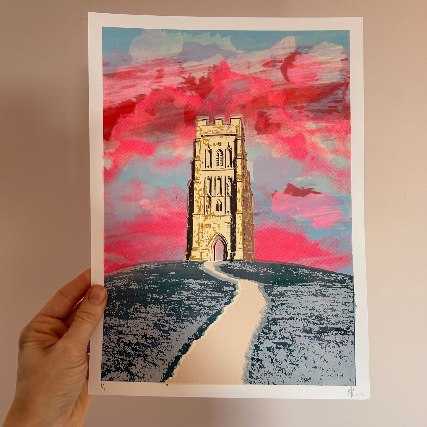 Glastonbury Tor | Various 1/1 Screen Prints