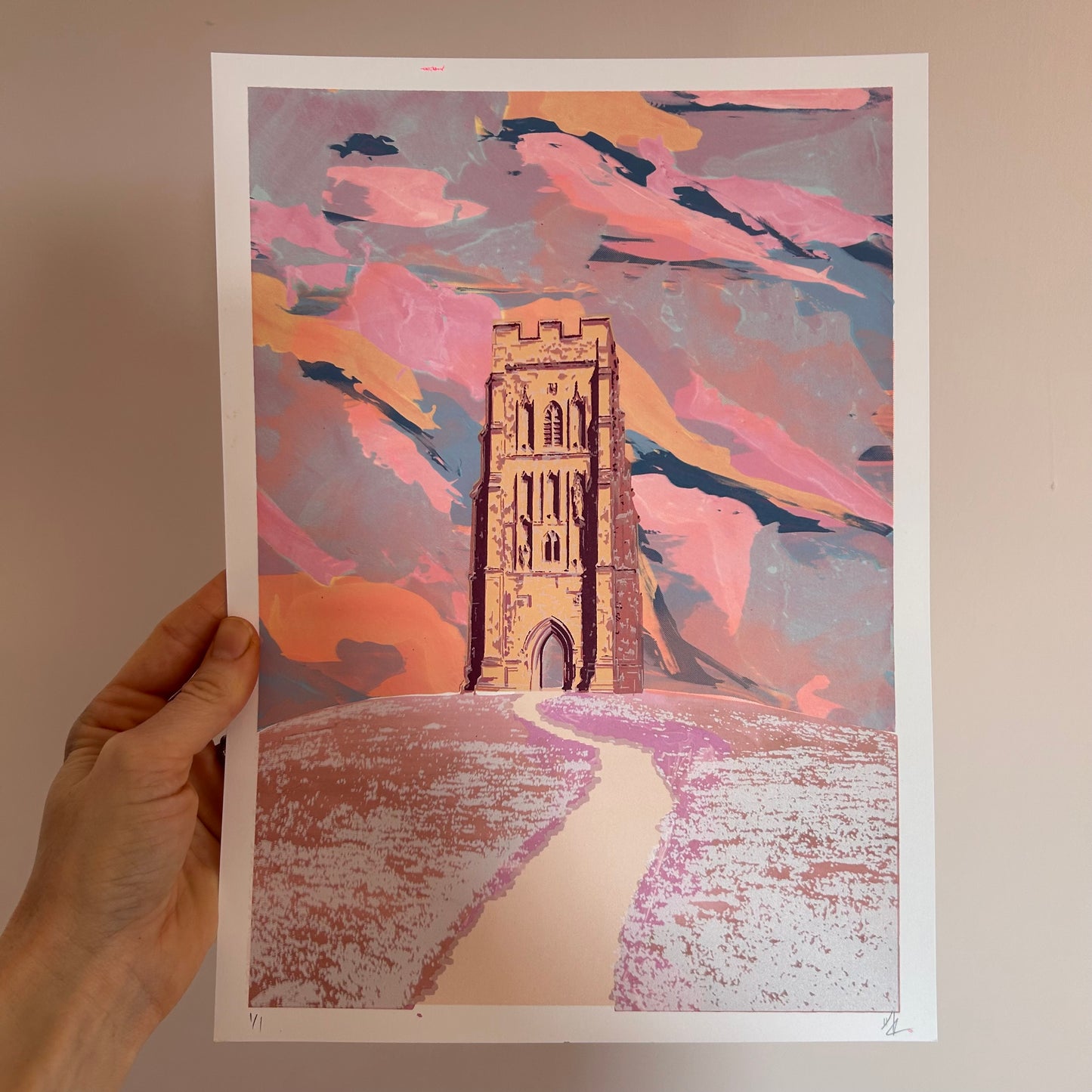 Glastonbury Tor | Various 1/1 Screen Prints