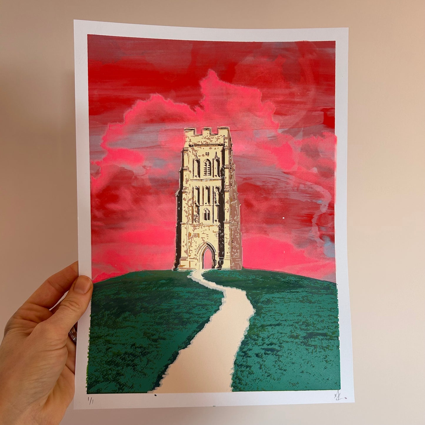 Glastonbury Tor | Various 1/1 Screen Prints 2