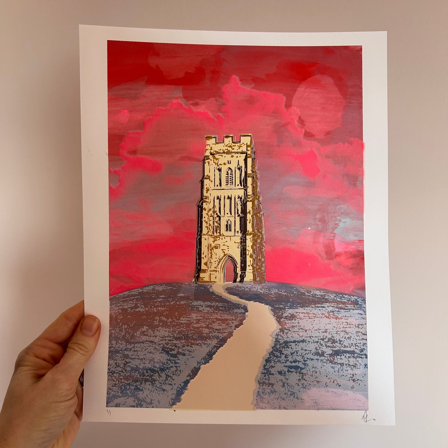 Glastonbury Tor | Various 1/1 Screen Prints 2