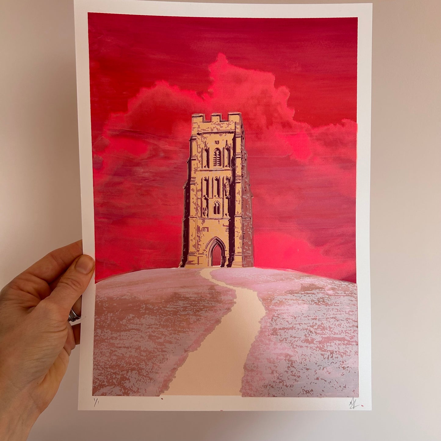 Glastonbury Tor | Various 1/1 Screen Prints 2