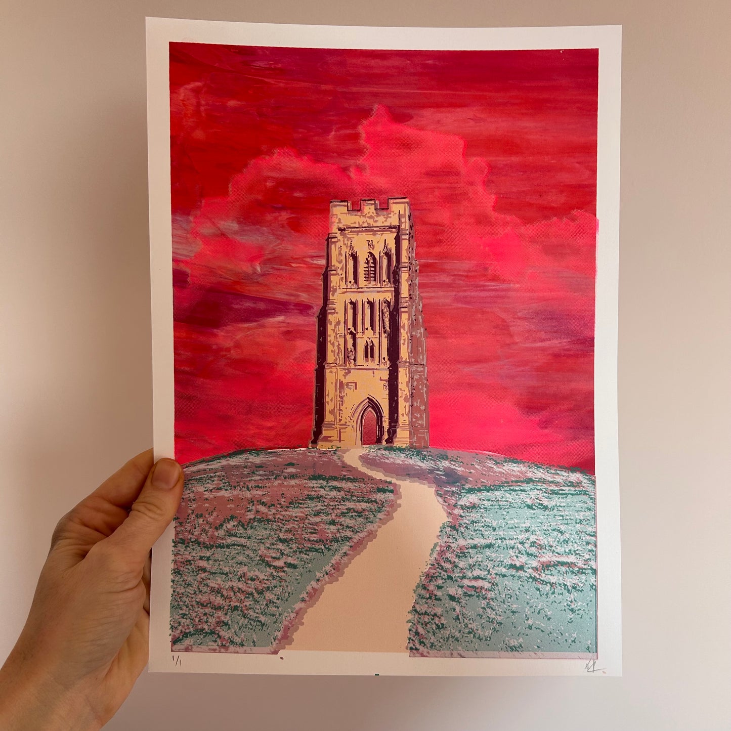 Glastonbury Tor | Various 1/1 Screen Prints 2
