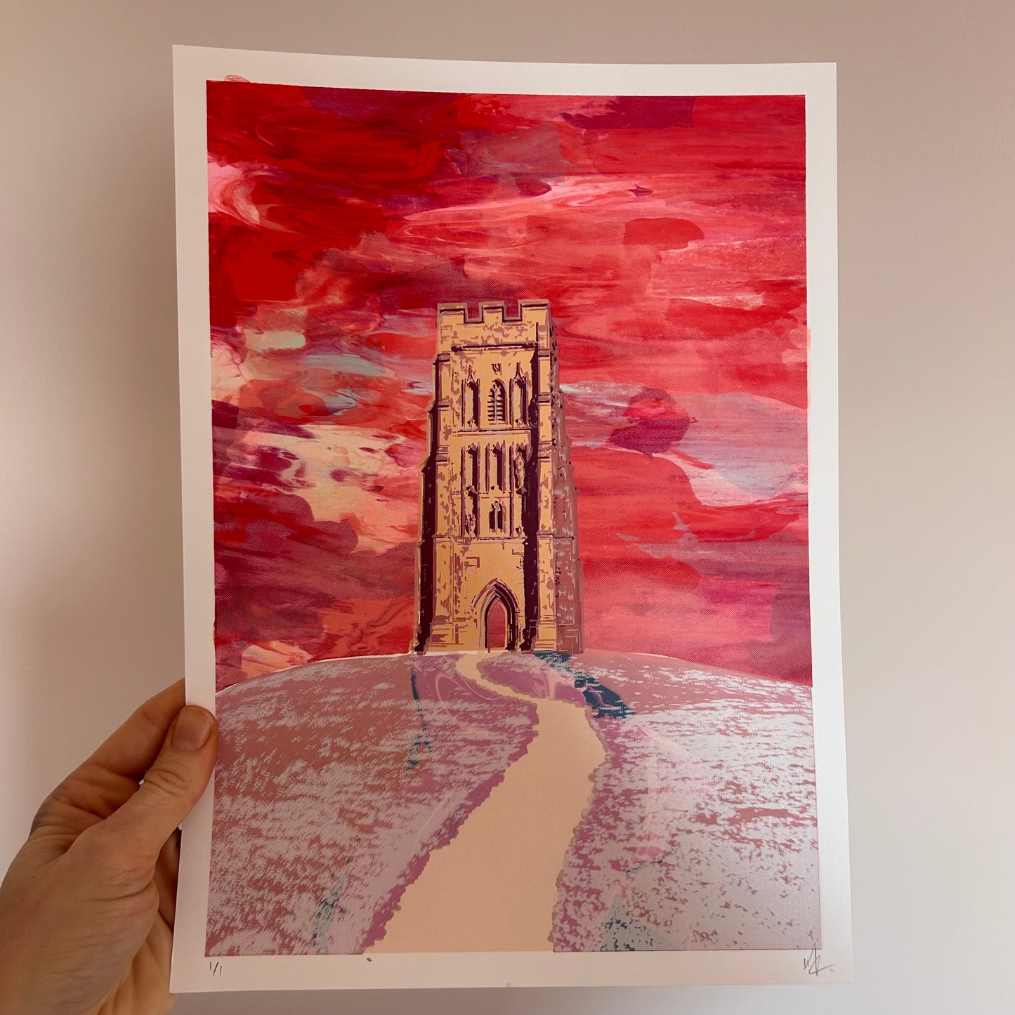 Glastonbury Tor | Various 1/1 Screen Prints 2