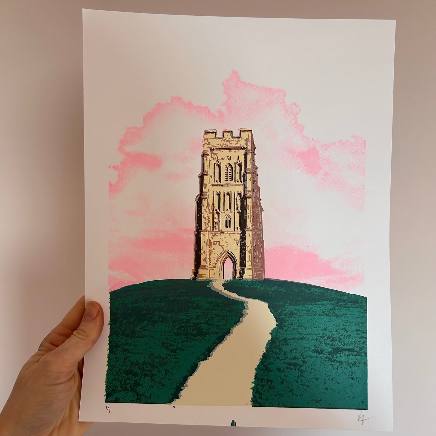 Glastonbury Tor | Various 1/1 Screen Prints 2