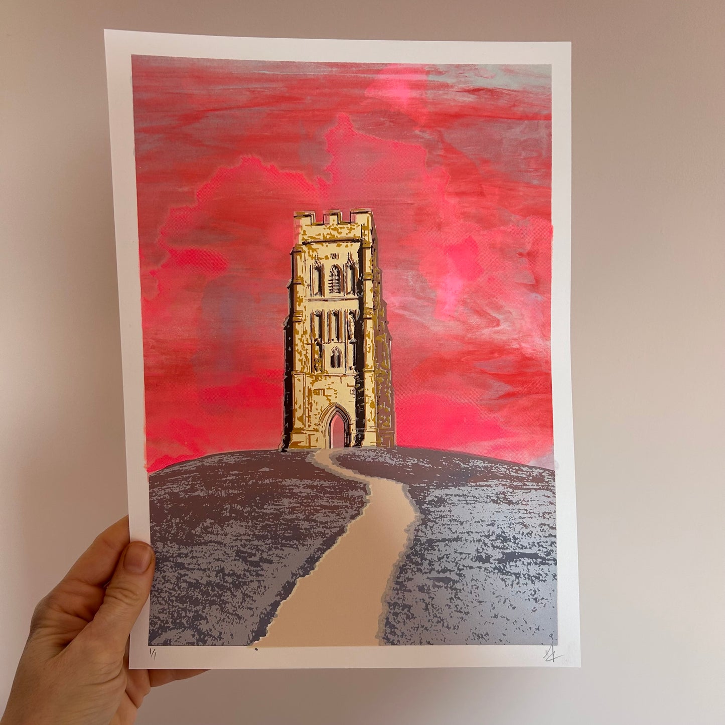Glastonbury Tor | Various 1/1 Screen Prints 2