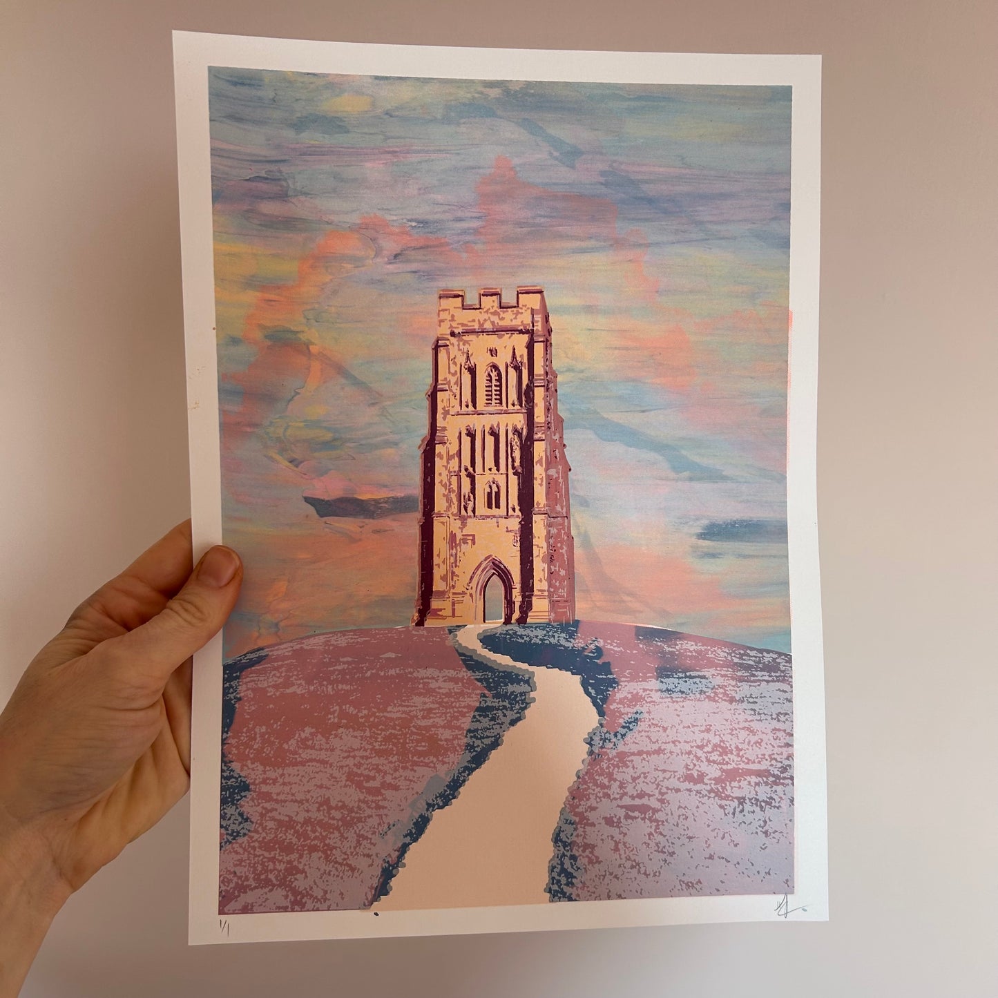 Glastonbury Tor | Various 1/1 Screen Prints 2