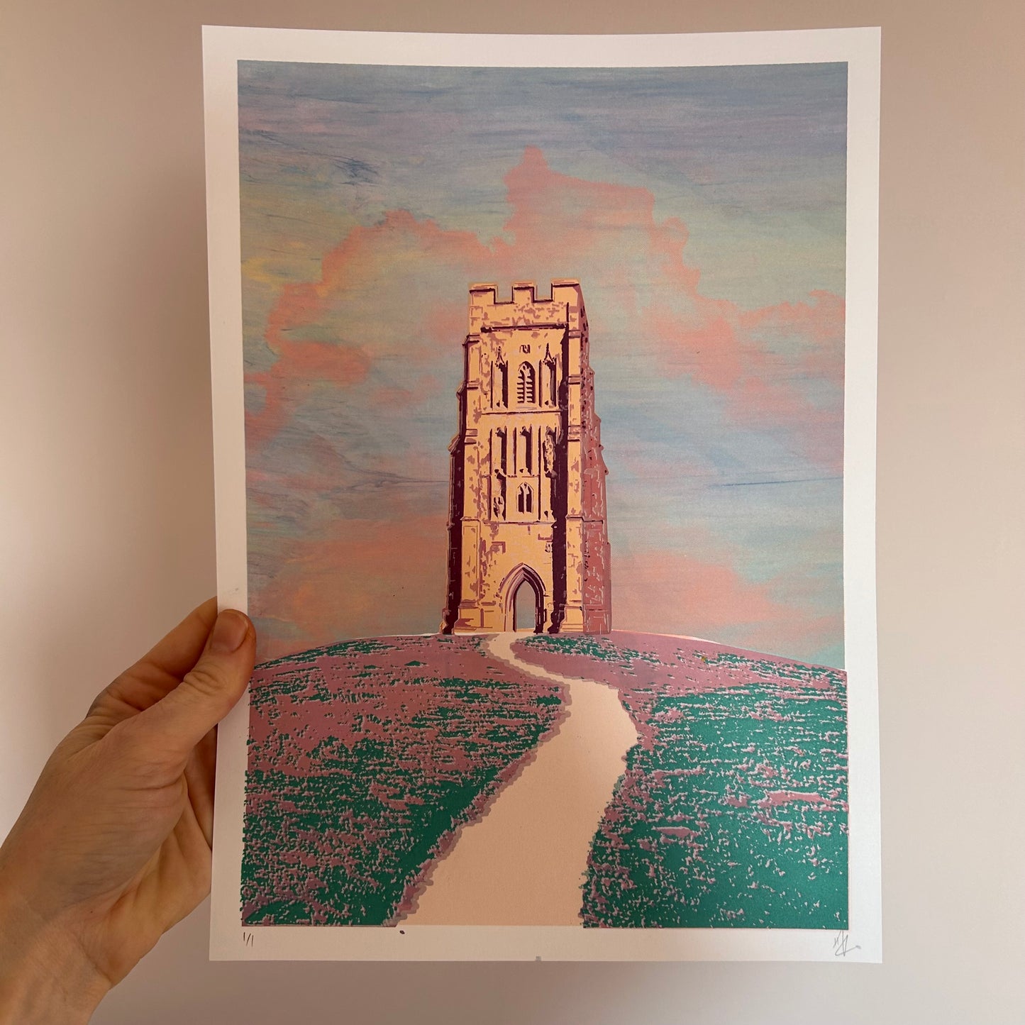 Glastonbury Tor | Various 1/1 Screen Prints 2