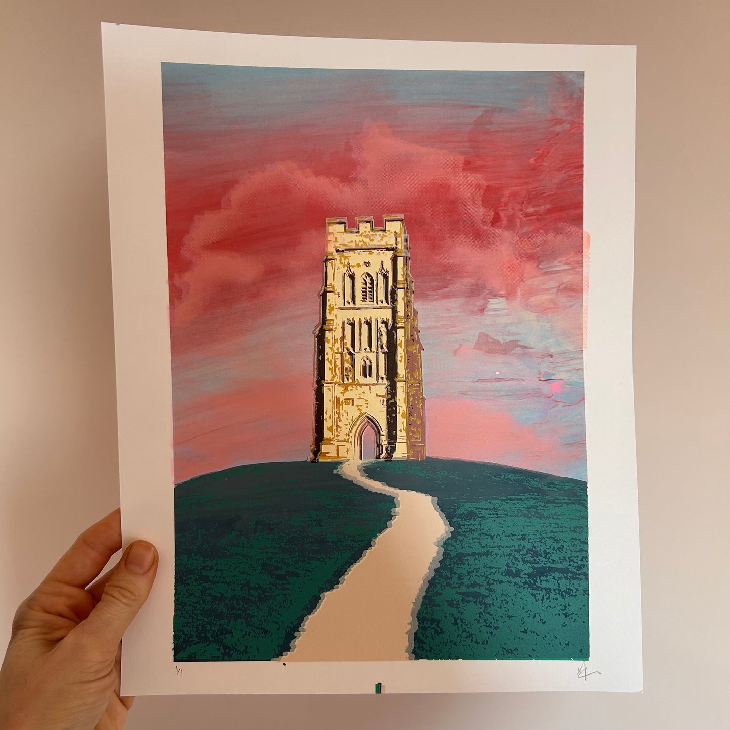 Glastonbury Tor | Various 1/1 Screen Prints 2