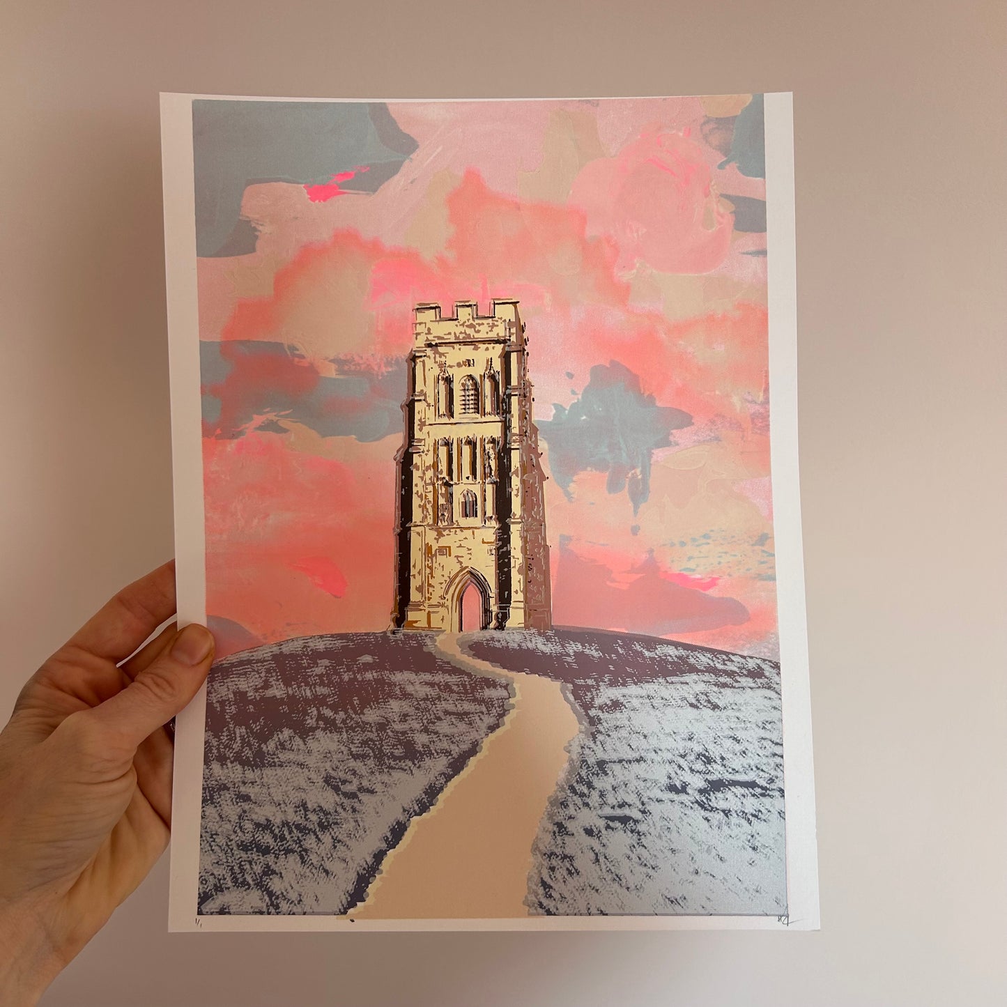 Glastonbury Tor | Various 1/1 Screen Prints 2