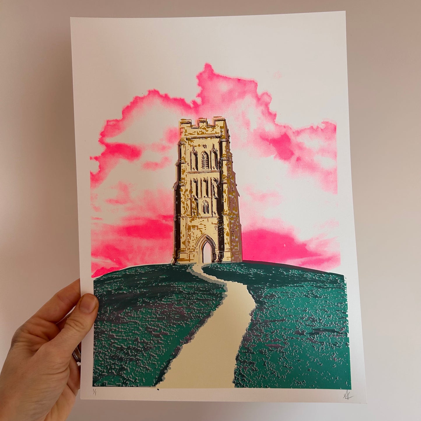 Glastonbury Tor | Various 1/1 Screen Prints 2