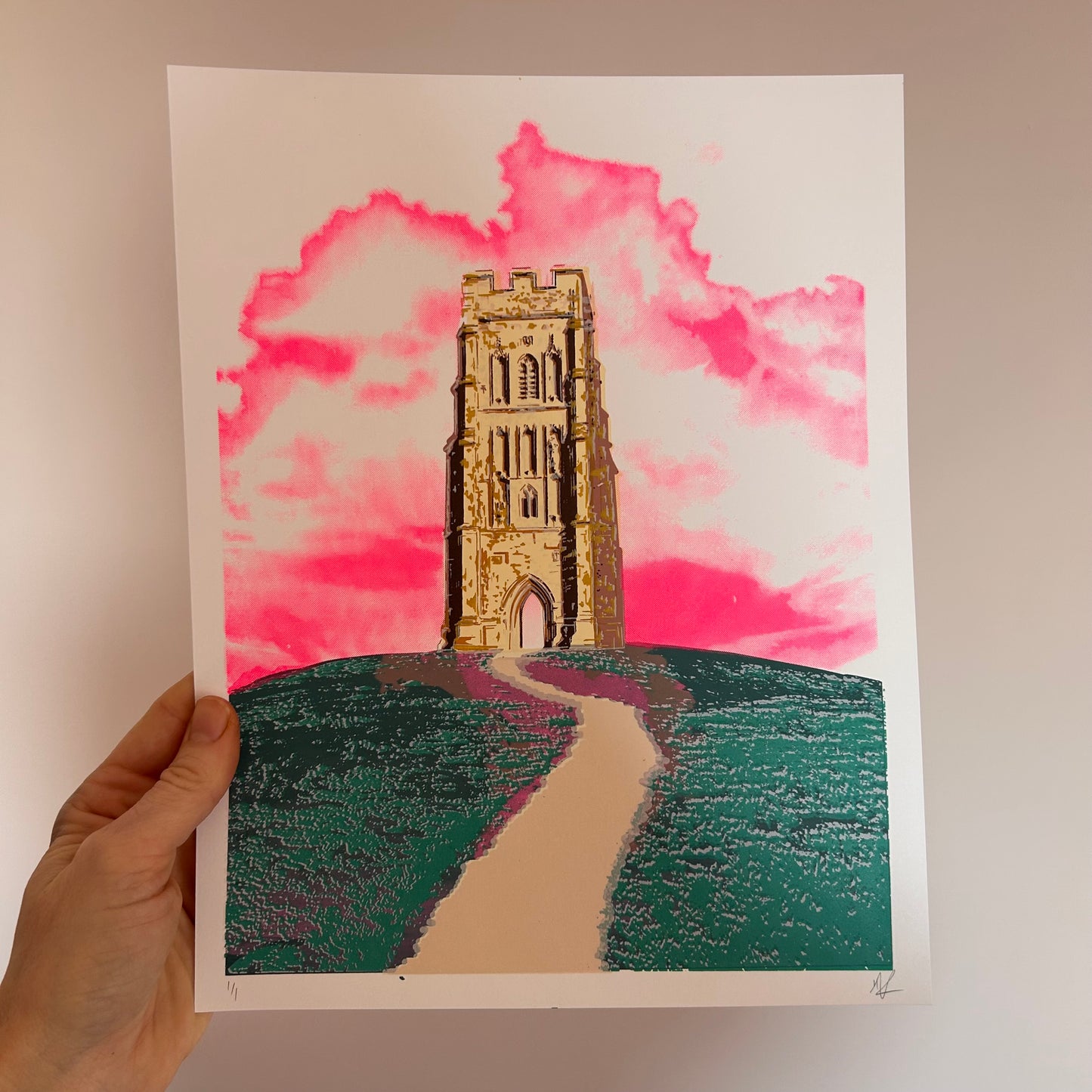 Glastonbury Tor | Various 1/1 Screen Prints 2