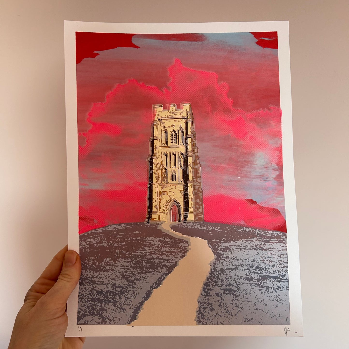 Glastonbury Tor | Various 1/1 Screen Prints 2