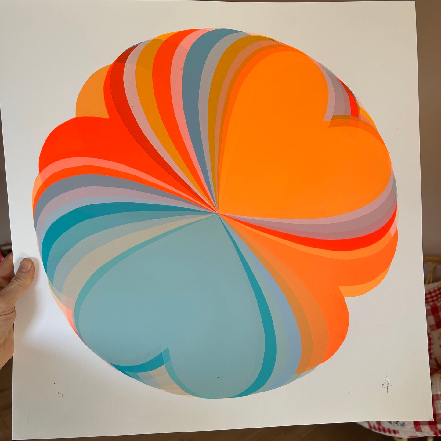Abstract Hearts | Sunset (2)