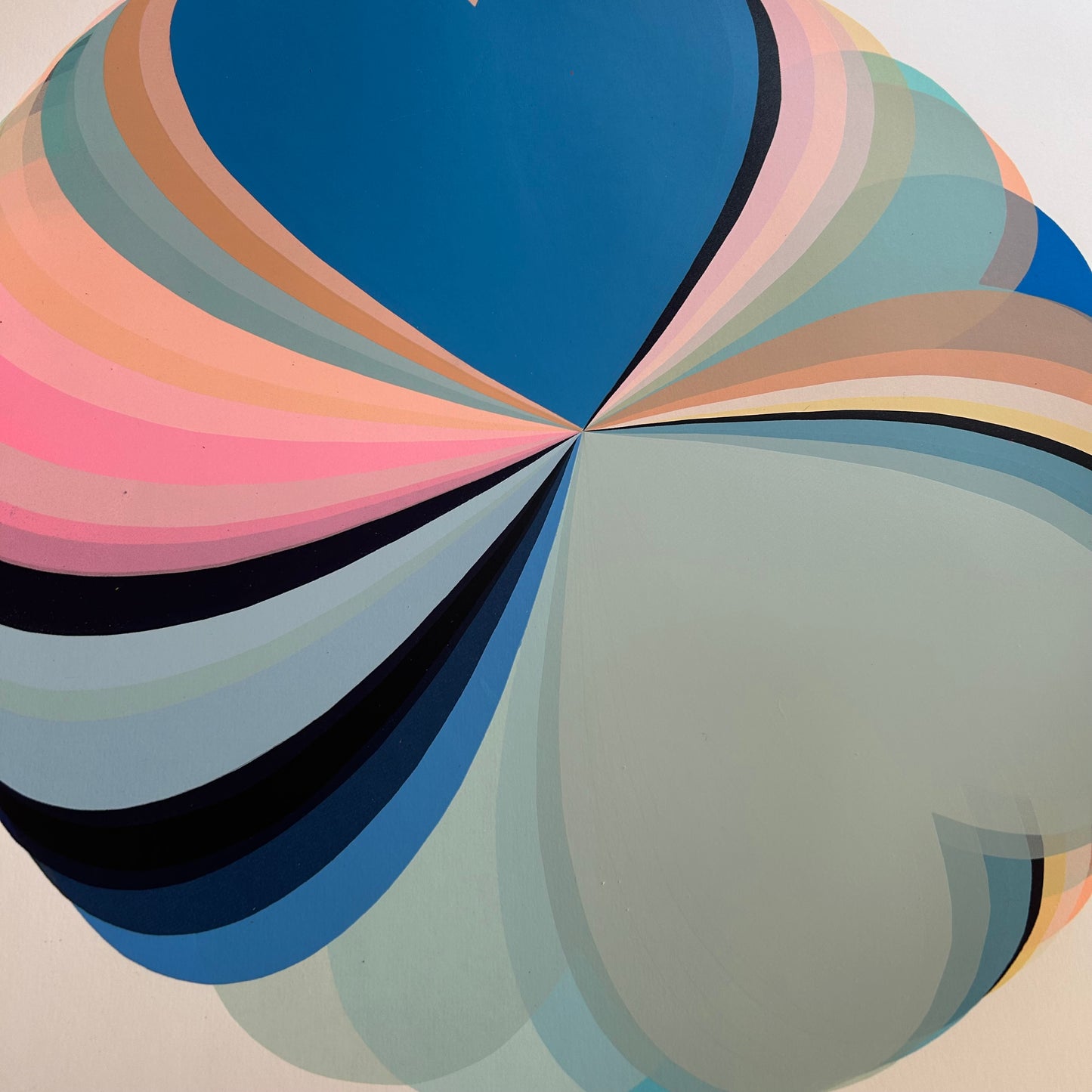 Abstract Hearts | Blues