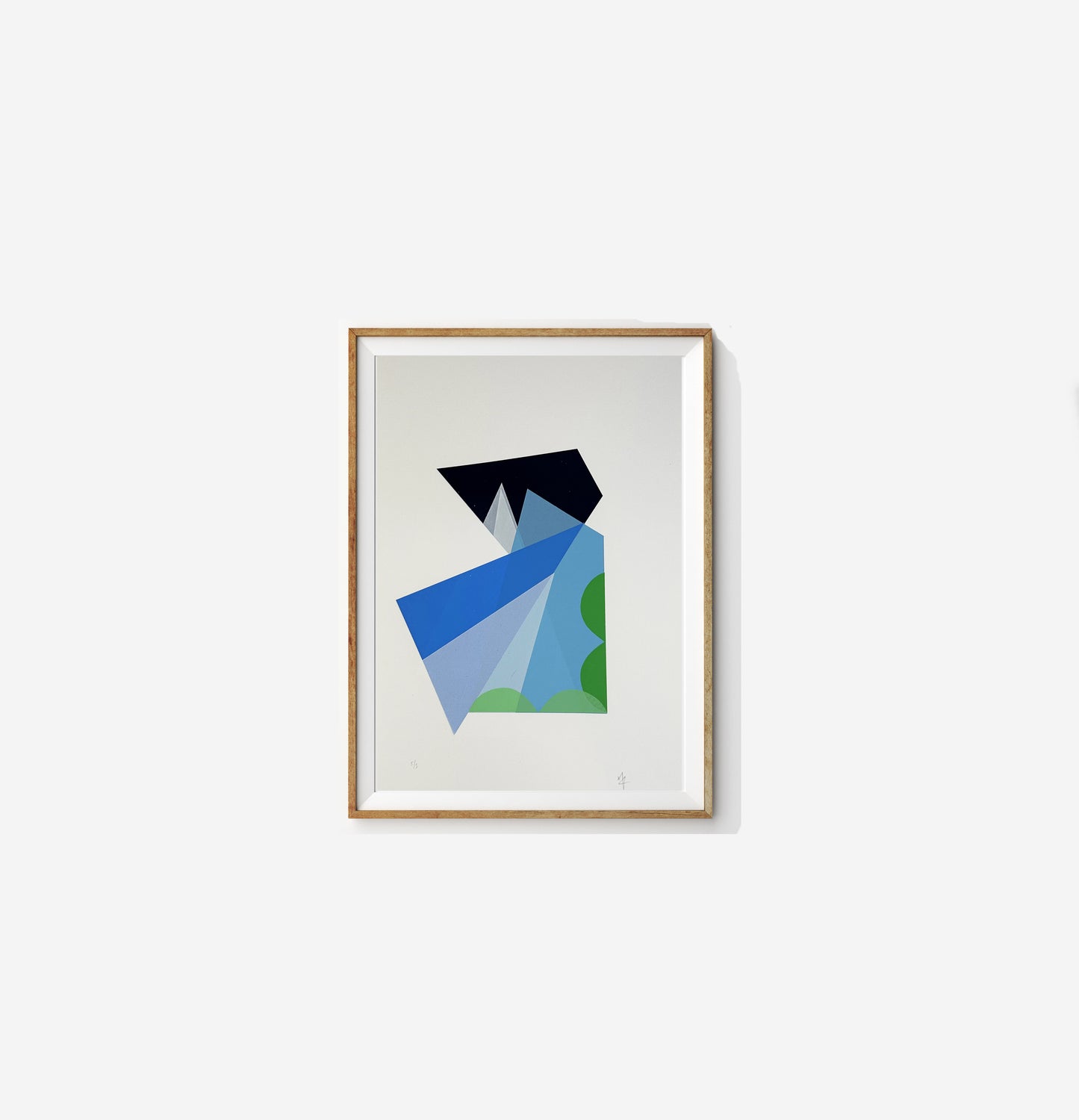 Abstract Screen Print | Paper Planes