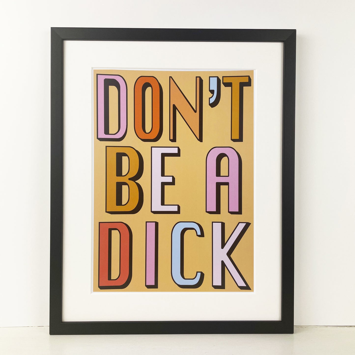 Don't Be A Dick | Peach