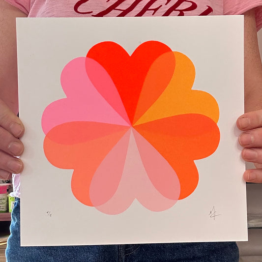 Small Hearts and Flowers | Orange Blossom | NEW