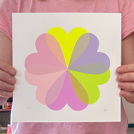 Small Hearts and Flowers | Lilac Zing | NEW