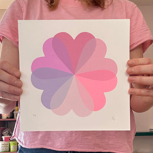Small Hearts and Flowers | Lilacs