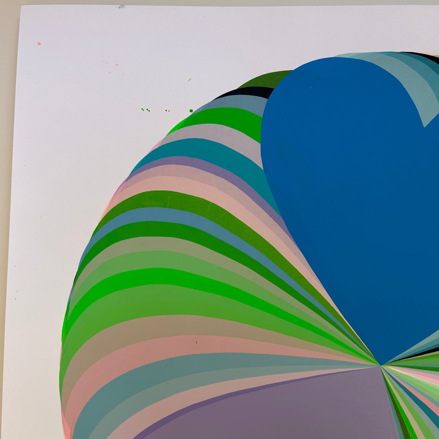 Abstract Hearts | Land and Sea