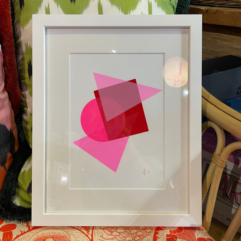Framed, Abstract Shapes