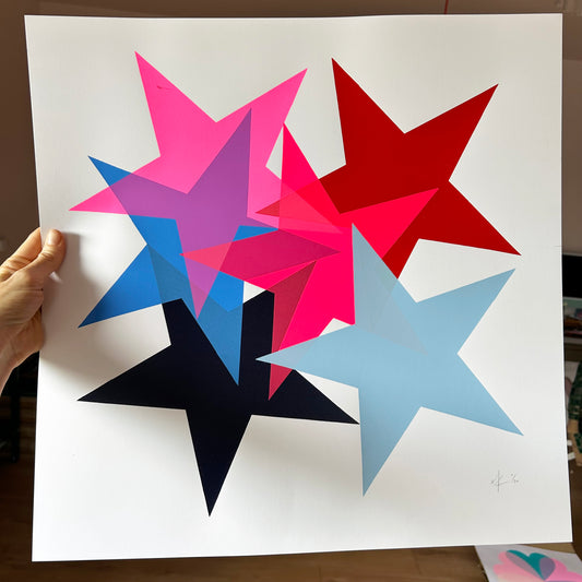 Abstract Stars | Print Club 2nd