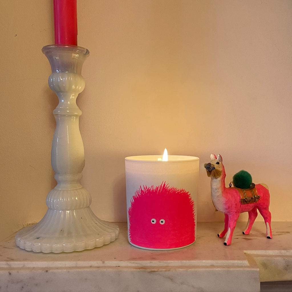 NEON PINK Fluff | CANDLE