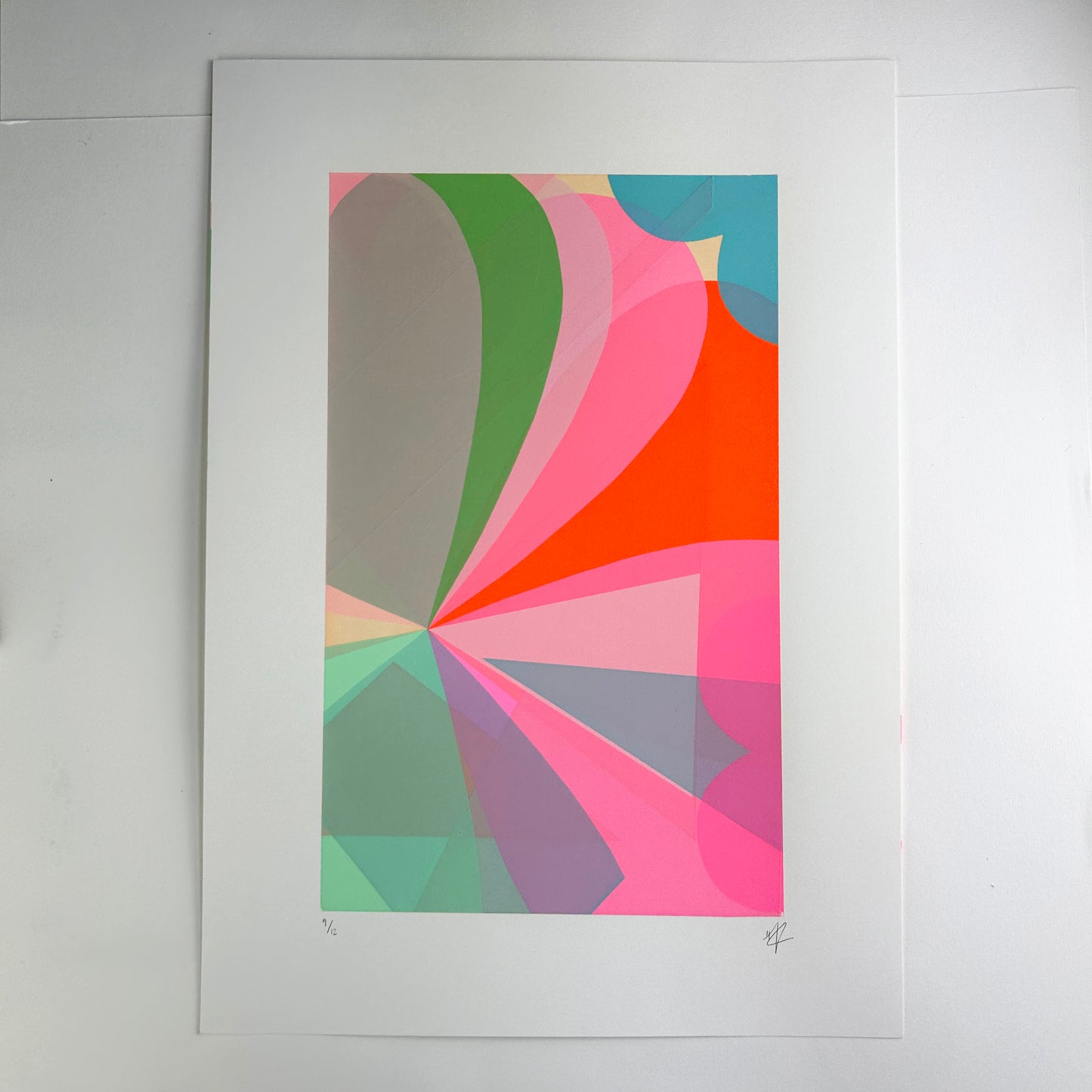 Abstract Screen Print | Tutti Fruity