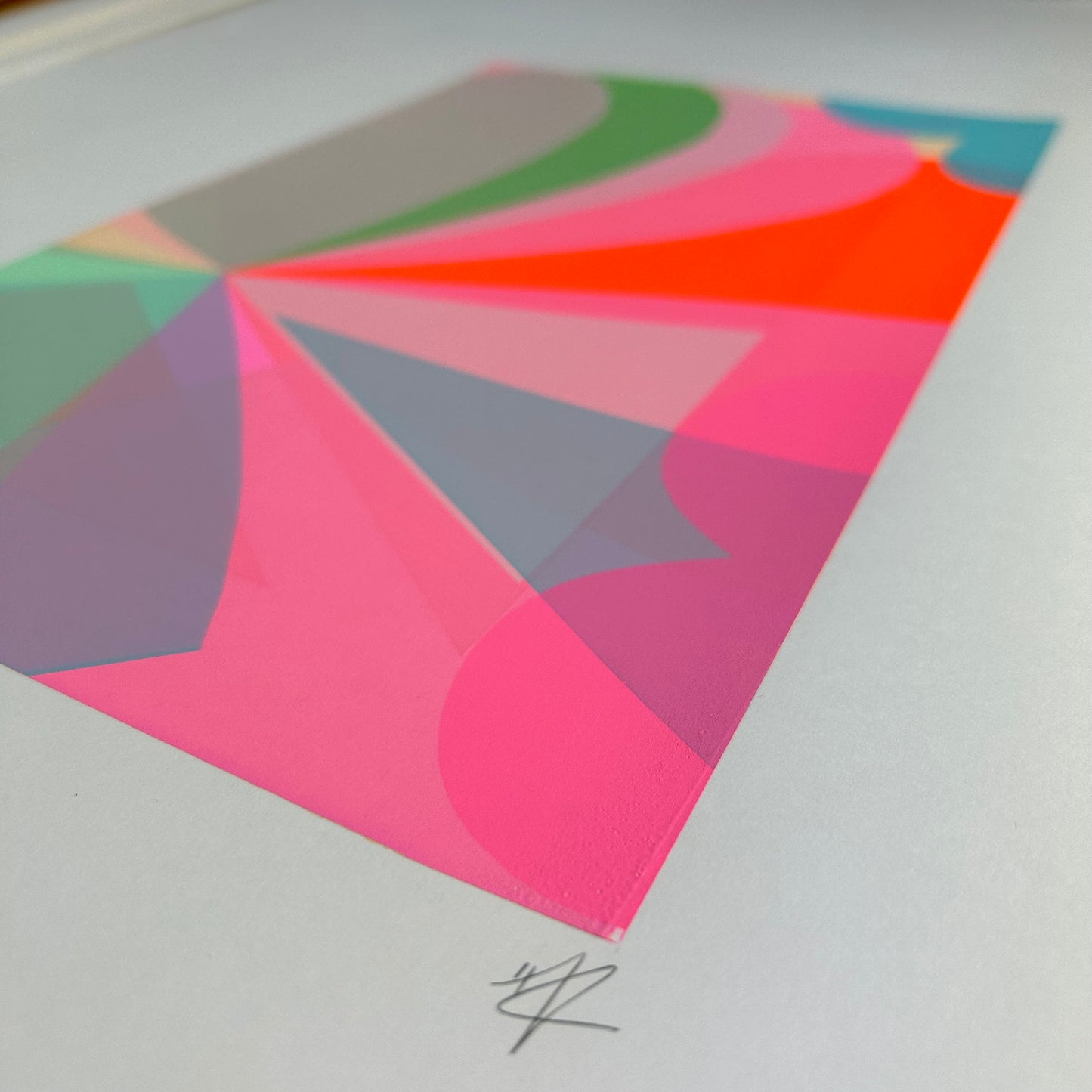 Abstract Screen Print | Tutti Fruity