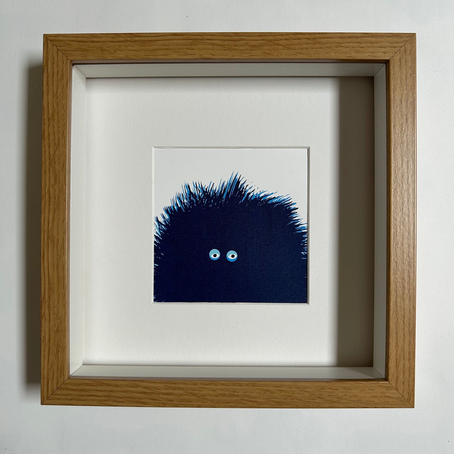 Blue Fluffy | Screen Print