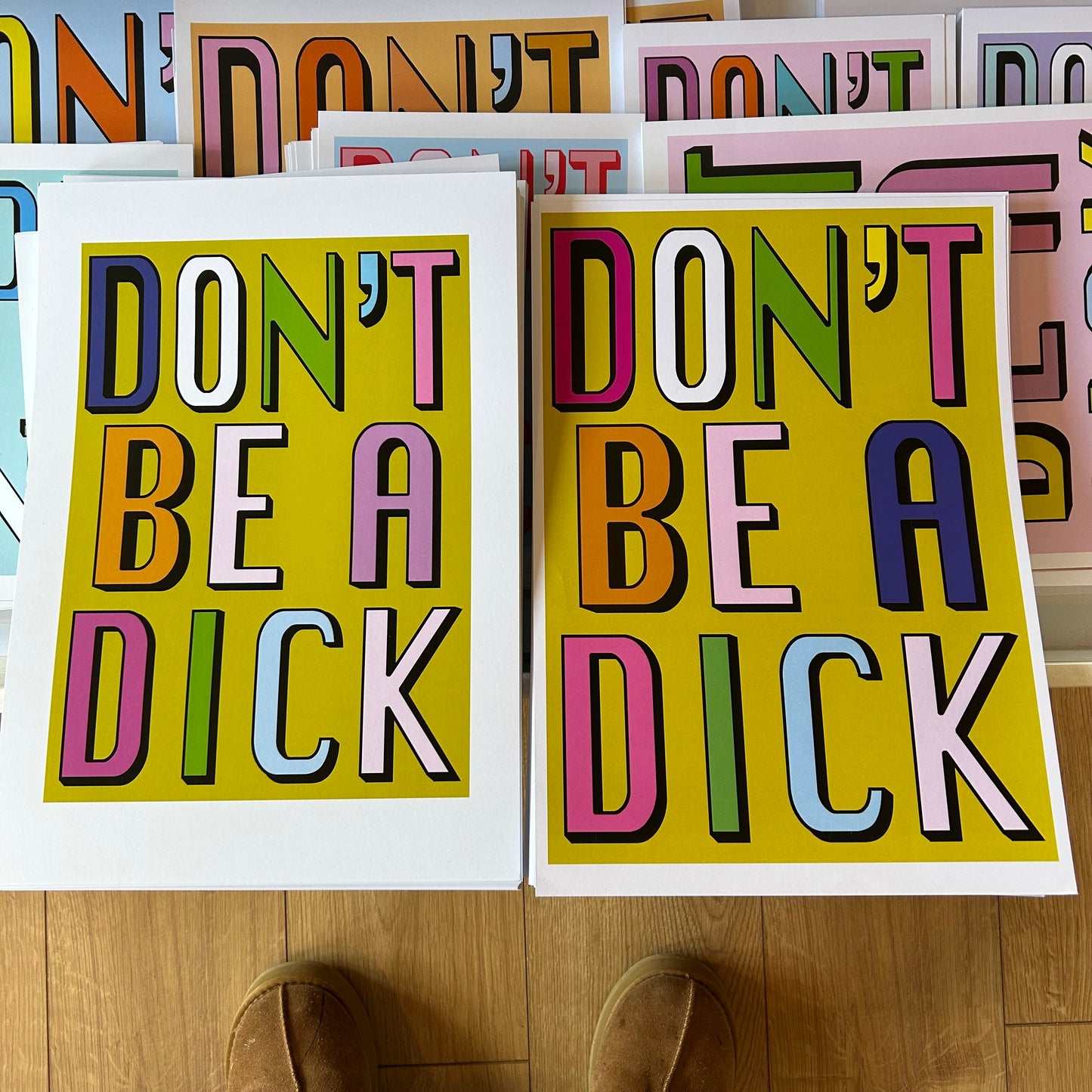 Don't Be A Dick | Yellow