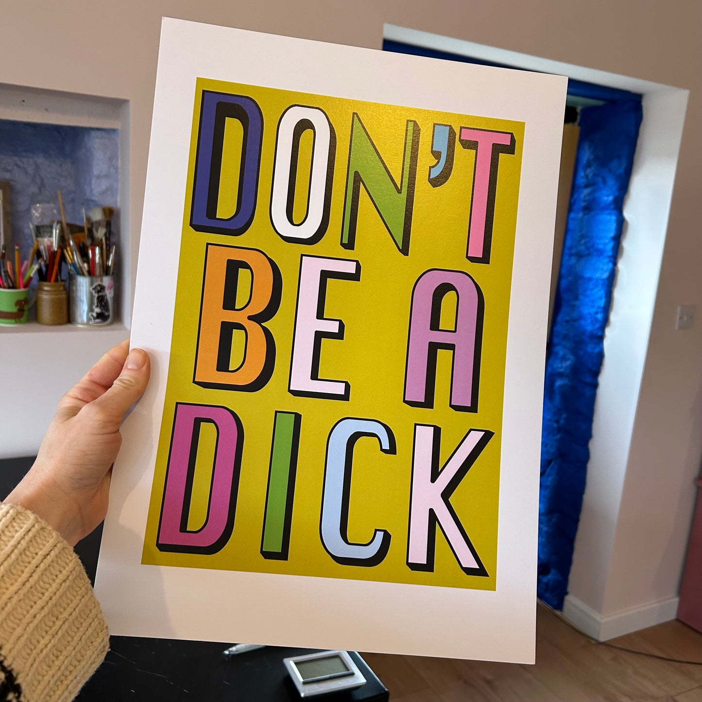 Don't Be A Dick | Yellow