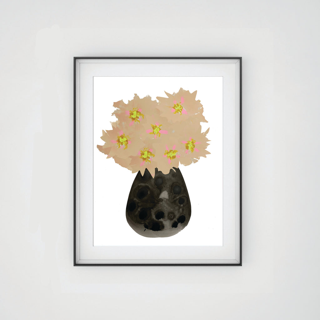Vase of Flowers - Digital Print