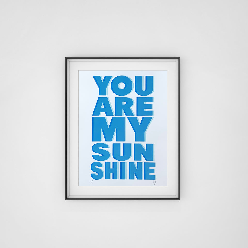 YOU ARE MY SUNSHINE | A3 | BLUE