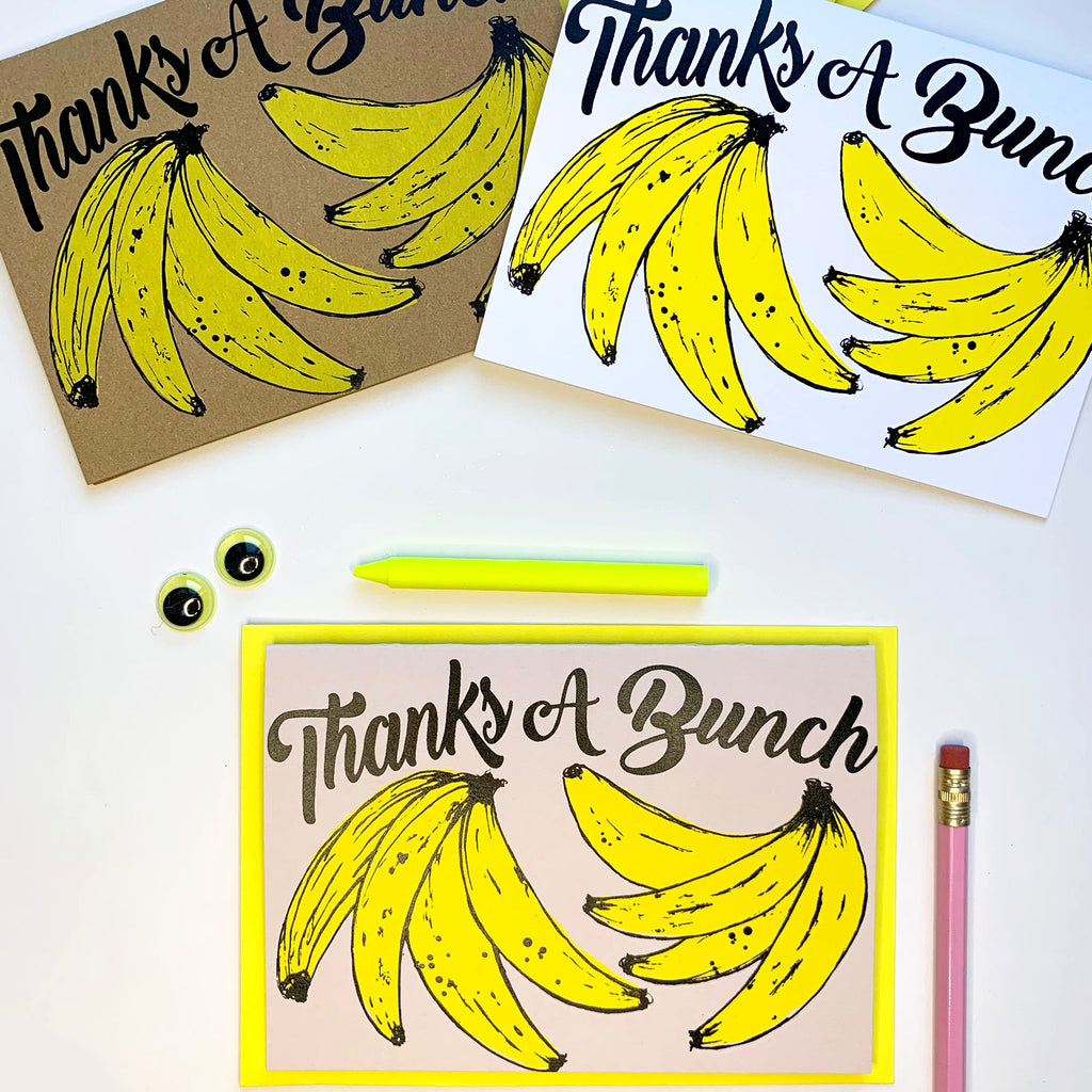 Thanks a Bunch | Banana Card | Naural