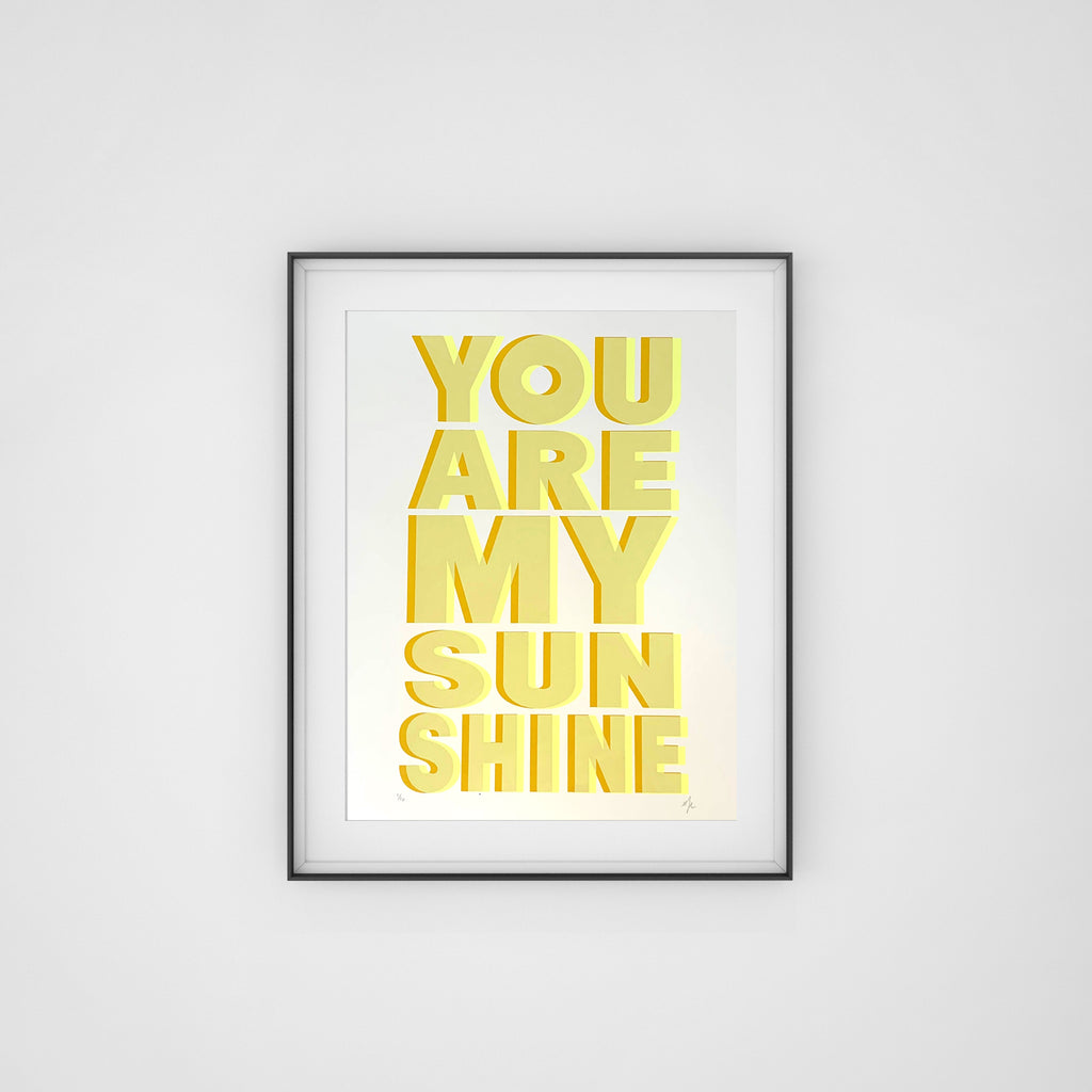 You Are My Sunshine | A3 | YELLOW