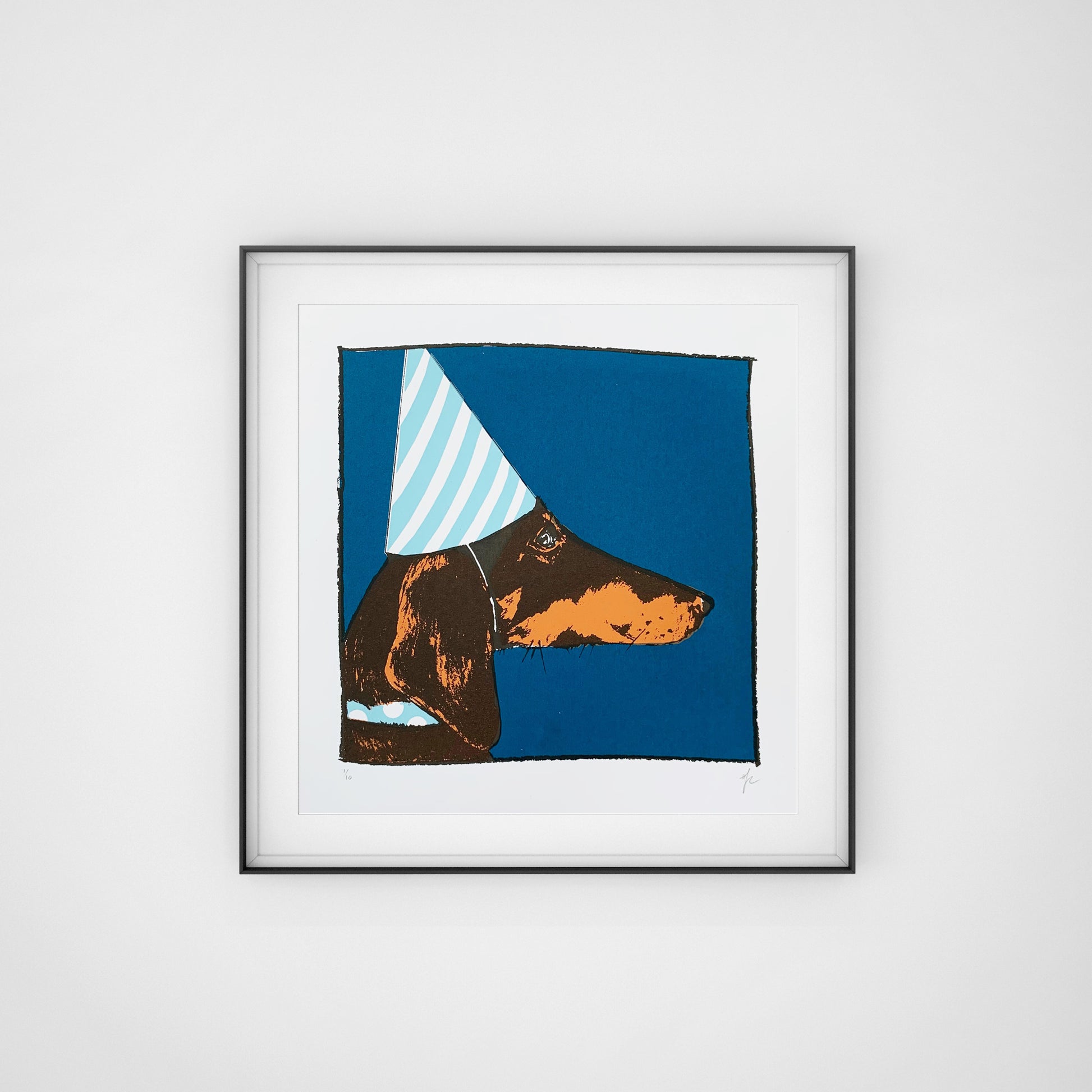 Hannah Carvell, Dachshund Screen Print