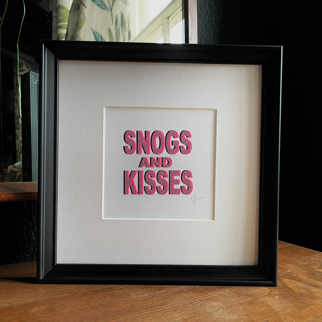 SNOGS & KISSES | Navy